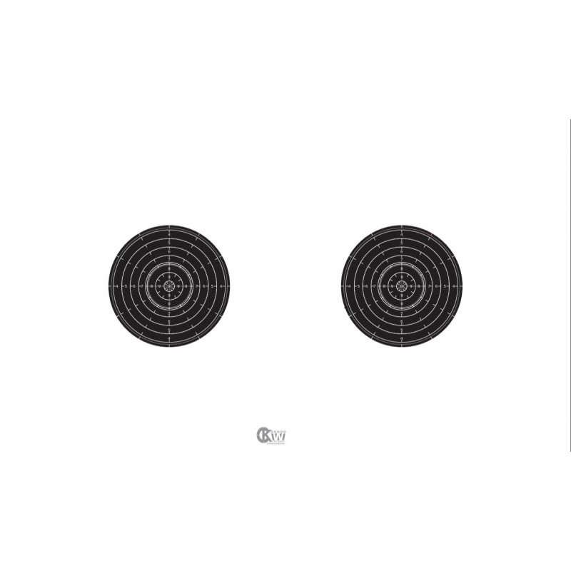 100 CARTONS TIR BIATHLON 2 visuels points de 10-4 100 CARTONS TIR BIATHLON 2 visuels points de 10-4