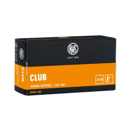 50 RWS CLUB Munitions .22LR